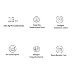 Jectse espressomachine 20 bar 1050 W — detail 2