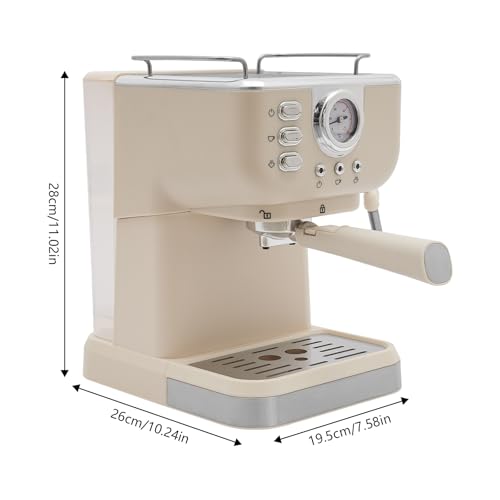 SAUADY compacte espressomachine wit — detail 6