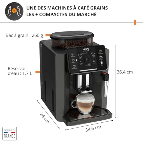 Krups EA910810 volautomatische koffiemachine — detail 1