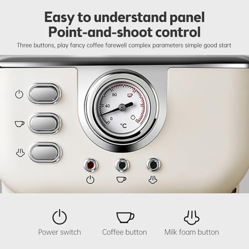 Matybobe espressomachine 20 bar 1,5 liter — detail 4