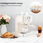 KLOOLIVE espressomachine 20 bar 1,5 liter — detail 4