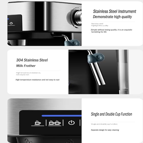 Espressomachine XC-QPUQ2B met aanraakscherm — detail 4