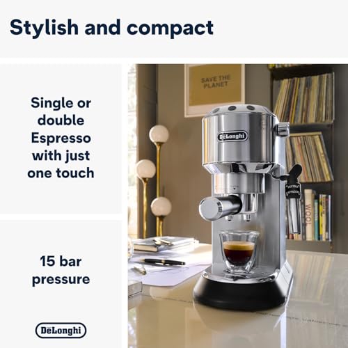 De’Longhi Dedica Style EC685.M piston koffiemachine — detail 1