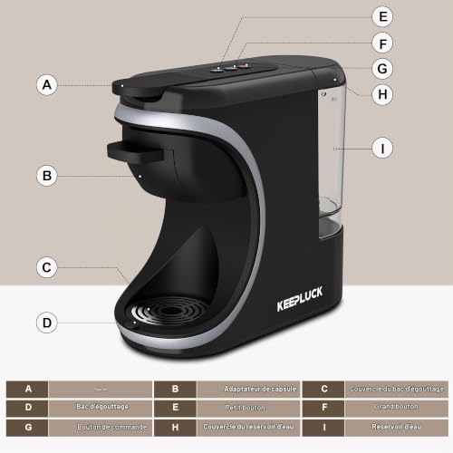 KEEPLUCK ST-551 capsule koffiemachine — detail 4