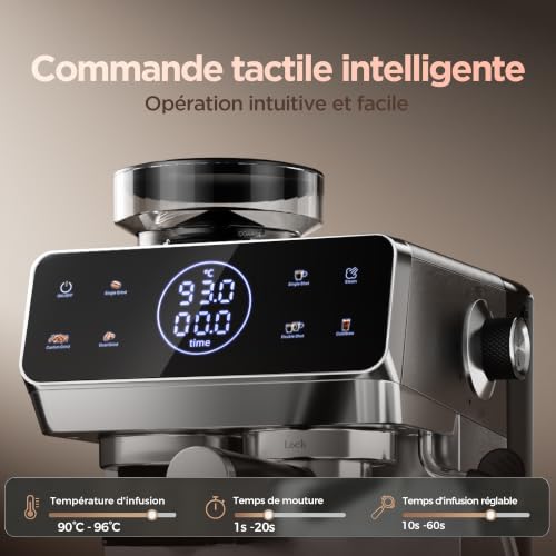 CAFELFFE MK-903 espressomachine met bonen — detail 4