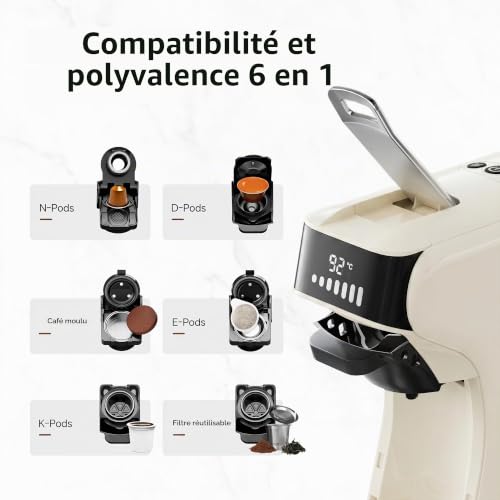 HiBREW H1B capsule koffiemachine — detail 1