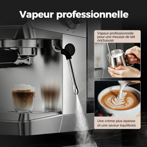 CAFELFFE MK-903 espressomachine met bonen — detail 5