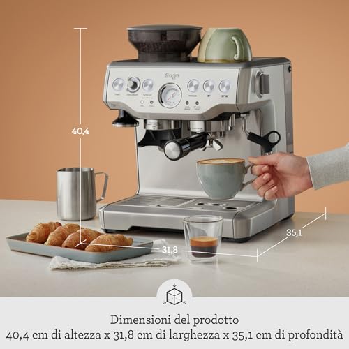 Sage The Barista Express SES875 espressomachine met bonen — detail 5
