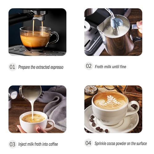 Espressomachine XC-QPUQ2B met aanraakscherm — detail 5