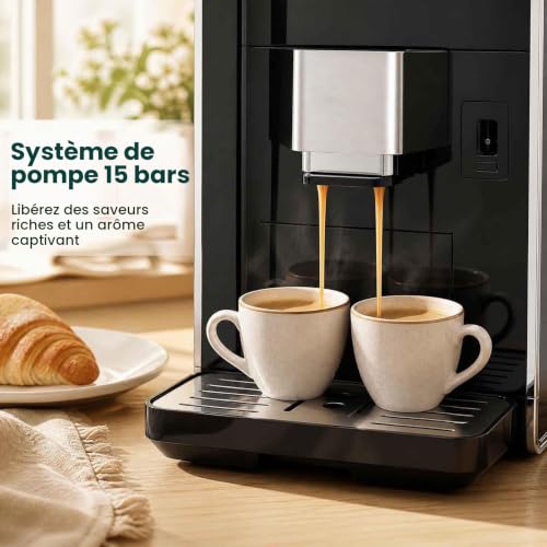 LIFEZEAL MA98405LMDE-GL volautomatische koffiemachine — detail 3