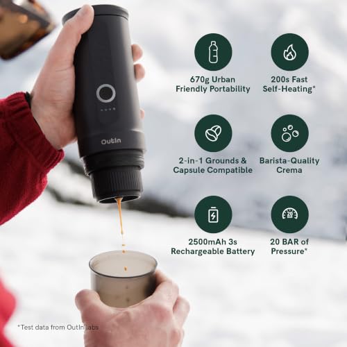 OutIn Nano USB-C espressomachine — detail 2