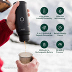 OutIn Nano USB-C espressomachine — detail 2