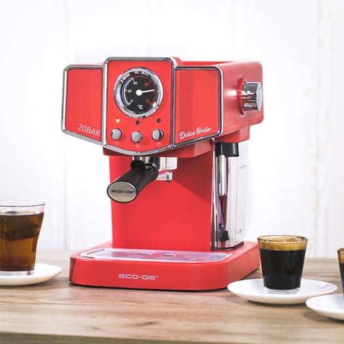 ECO-DE Delice Rosso ECO-419 piston koffiemachine — detail 1