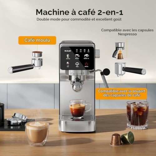 LLIVEKIT LLIVE-KFJ2 piston koffiemachine — detail 2