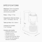 Aarke filterkoffiezetapparaat 1,25 liter — detail 5