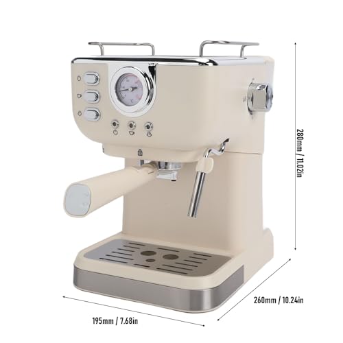 Qcwwy espressomachine 20 bar met stoompijp — detail 6
