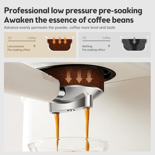 Matybobe espressomachine 20 bar 1,5 liter — detail 6