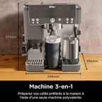 Ninja Luxe Premier ES601EUGM espressomachine met bonen — detail 1