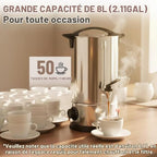 Bostar elektrische koffiepercolator 8 liter — detail 2