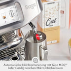 Sage The Barista Touch Impress SES882 espressomachine met bonen — detail 4