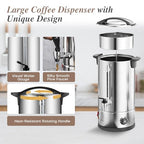 Bostar elektrische koffiepercolator 8 liter — detail 5