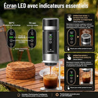 ALNOTEC KF-JN-03 met tas en houder draagbare elektrische koffiemachine — detail 5