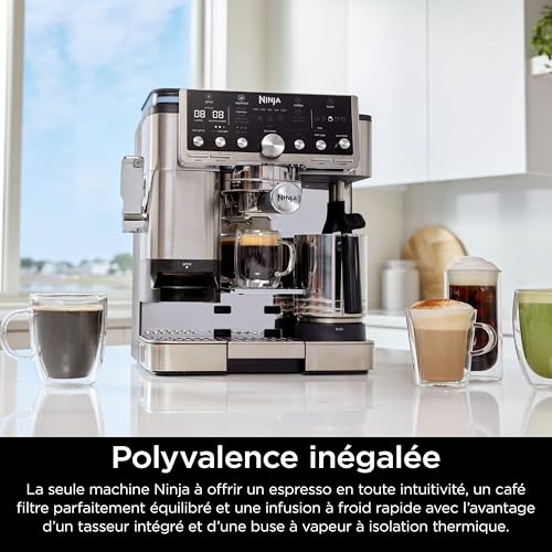 Ninja Luxe Pro ES701EU espressomachine met bonen — detail 5