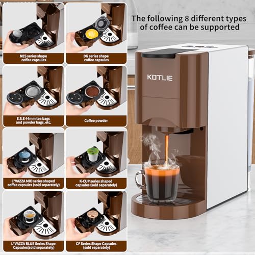 KOTLIE AC-513K capsule koffiemachine — detail 4