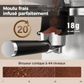 CAFELFFE MK-903 espressomachine met bonen — detail 1