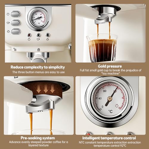 Matybobe espressomachine 20 bar 1,5 liter — detail 1