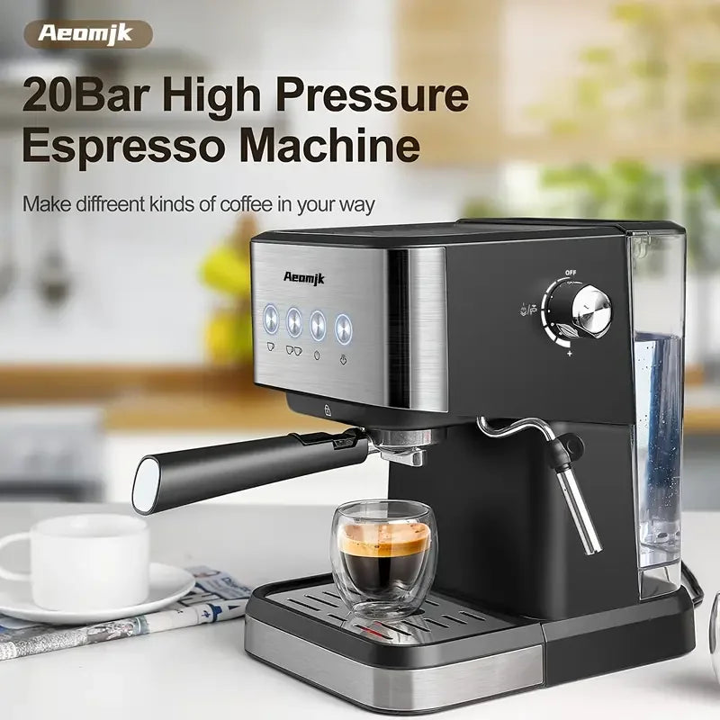 Aeomjk espressomachine met reservoir van 1,5 liter — detail 5