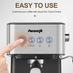 Aeomjk espressomachine met reservoir van 1,5 liter — detail 4