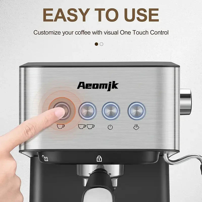 Aeomjk espressomachine met reservoir van 1,5 liter — detail 4