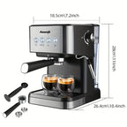 Aeomjk espressomachine met reservoir van 1,5 liter — detail 2