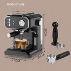 Espressomachine 850 W met reservoir van 1,5 liter — detail 7