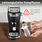 Compacte espressomachine 15 bar 1100 W
