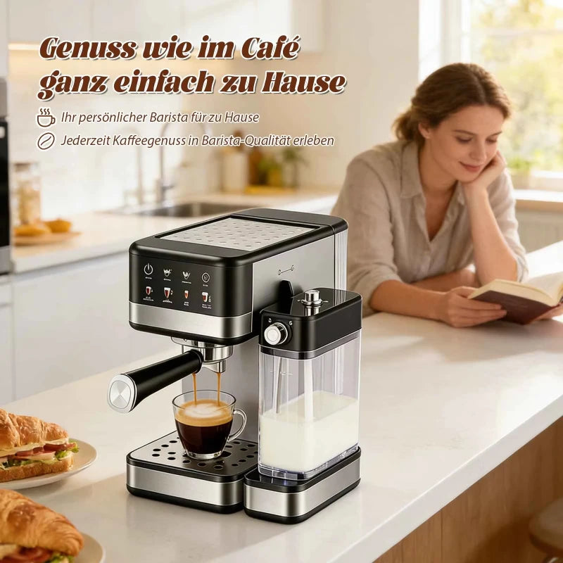 Espressomachine 20 bar met NTC-temperatuurregeling — detail 2