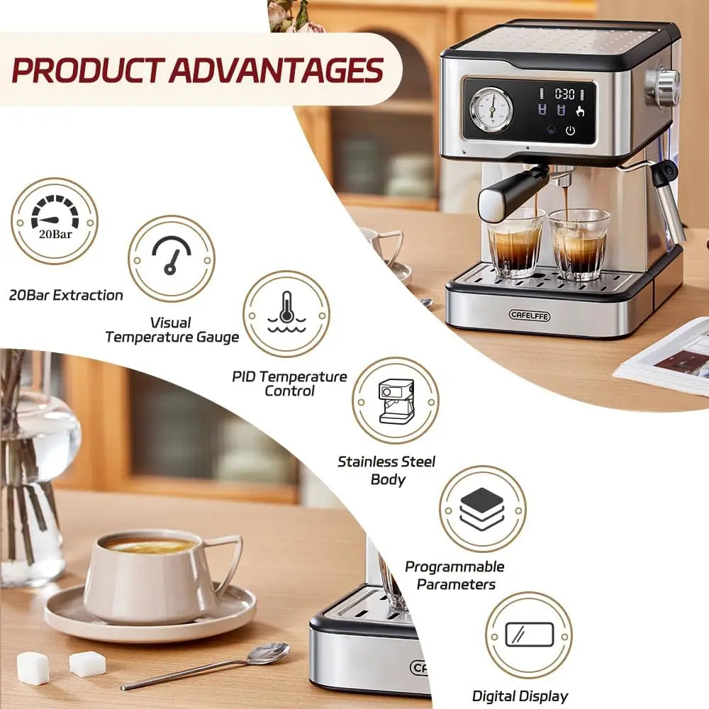 CAFELFFE MK-901 espressomachine — detail 3
