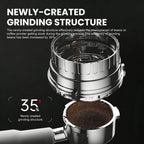 Espressomachine met koffiemolen en voorinfusie — detail 6