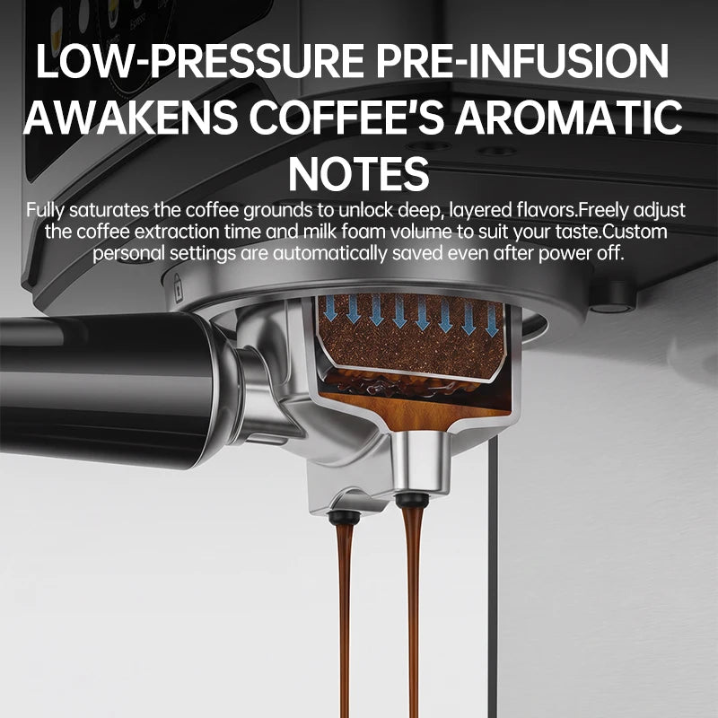 Automatische koffiemachine met 6 dranken en melksysteem — detail 3