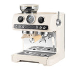 Espressomachine met koffiemolen en dubbele pomp — detail 4